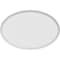 Ekena Millwork Standard Dalton Rosette with Beveled Edge, 6"W x 4"H x 3/4"P ROSP060X040X075DAL01 - alternate 2
